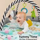4-in-1 Baby Gym Play Mat: Lounger, Ball Pit & Fence by LJGDeals