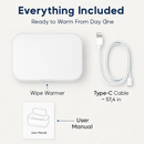 Baby Wipe Warmer with Night Light and 3 Temperature Settings by LJGDeals