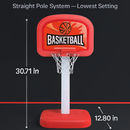 Poolside 2-in-1 Basketball Game Set for Indoor/Outdoor by LJGDeals