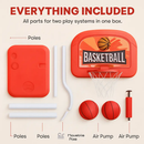Poolside 2-in-1 Basketball Game Set for Indoor/Outdoor by LJGDeals