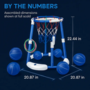 Pool Basketball Hoop Toy Set for Summer Pool Fun by LJGDeals