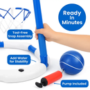 Pool Basketball Hoop Toy Set for Summer Pool Fun by LJGDeals