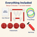 Pool Basketball Hoop Toy Set for Summer Pool Fun by LJGDeals