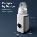 Portable Bottle Warmer for Travel with USB Rechargeable by LJGDeals