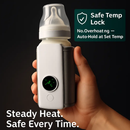 Portable Bottle Warmer for Travel with USB Rechargeable by LJGDeals