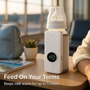 Portable Bottle Warmer for Travel with USB Rechargeable by LJGDeals