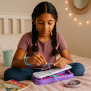 Bracelet Making Kit - DIY Craft Set for Kids, Travel Fun by LJGDeals