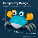 Crawling Crab Baby Toy with Music and LED Lights by LJGDeals
