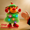 Electric Dancing Snowman Plush Toy - Talking & Singing by LJGDeals