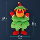 Electric Dancing Snowman Plush Toy - Talking & Singing by LJGDeals