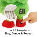 Electric Dancing Snowman Plush Toy - Talking & Singing by LJGDeals