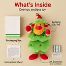 Electric Dancing Snowman Plush Toy - Talking & Singing by LJGDeals