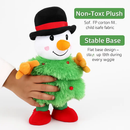 Electric Dancing Snowman Plush Toy - Talking & Singing by LJGDeals
