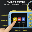 Kids Digital Camera with Flip Lens for Kids by LJGDeals