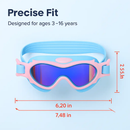 Kids Swim Goggles with Anti-Fog and UV Protection by LJGDeals