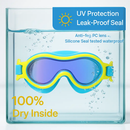 Kids Swim Goggles with Anti-Fog and UV Protection by LJGDeals