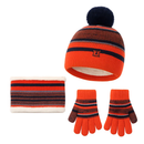 Kids Winter Knitted Hat Scarf Gloves 3-Piece Set by LJGDeals