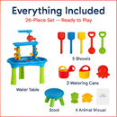 Kid Sand Water Table Rain Shower Play Table by LJGDeals