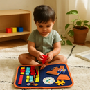 Kids Busy Board: Sensory Montessori Toy for 1-6 by LJGDeals