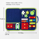 Kids Busy Board: Sensory Montessori Toy for 1-6 by LJGDeals