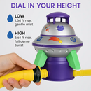 UFO Water Sprinkler with LED Lights Toy Outdoor by LJGDeals