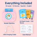 Spanish-English Bilingual Talking Flash Cards by LJGDeals