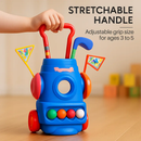 Toddler Golf Set with Cart, Balls, Clubs & Flags by LJGDeals