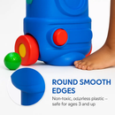 Toddler Golf Set with Cart, Balls, Clubs & Flags by LJGDeals