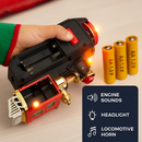 Electric Christmas Train Set with Sound and Lights by LJGDeals