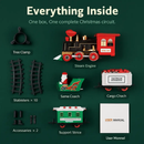 Electric Christmas Train Set with Sound and Lights by LJGDeals