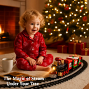 Electric Christmas Train Set with Sound and Lights by LJGDeals