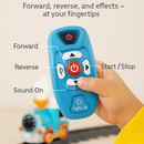 Electric Train Set with Smokes Light Sound Remote Magnetic Train Toys with Locomotive 3 Trucks Gifts for Kids Aged 3 4 5 6 Year Old by LJGDeals
