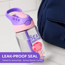 Leak-Proof Kids Water Bottle with Straw and Push Button by LJGDeals