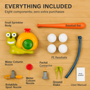 2-in-1 Snail Water Sprinkler Baseball Toy by LJGDeals