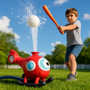Water Sprinkler Baseball Helicopter Toy for Kids by LJGDeals