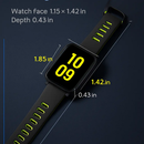 Smart Watch Fitness Tracker with Heart Rate Monitor by LJGDeals