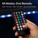 300 LEDs Strip Lights 5M/16.5ft 20 Colors RGB LED Strip IP65 Waterproof w/ Remote by LJGDeals