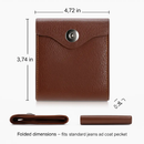 Men's Wallet: Slim PU Leather Bifold with RFID Blocking by LJGDeals
