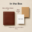 Men's Wallet: Slim PU Leather Bifold with RFID Blocking by LJGDeals