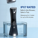 2-in-1 Electric Body Trimmer with LED Light by LJGDeals