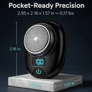 Portable Electric Shaver for Men - Compact, Painless by LJGDeals