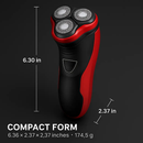 Electric Shaver with 3D Floating Heads and Pop-Up Trimmer by LJGDeals