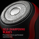 Electric Shaver with 3D Floating Heads and Pop-Up Trimmer by LJGDeals