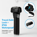 Electric Foil Face Shaver with 5 Precision Blades by LJGDeals