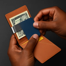 Unisex PU Leather Wallet RFID Blocking Slim Bifold Credit Card Holder with Money Clip by LJGDeals