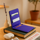 Unisex PU Leather Wallet RFID Blocking Slim Bifold Credit Card Holder with Money Clip by LJGDeals