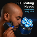 6D Floating Head Cordless Shaver for Men by LJGDeals