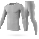Thermal Underwear Set for Men - Long Johns Top & Bottom by LJGDeals
