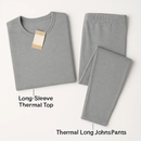 Thermal Underwear Set for Men - Long Johns Top & Bottom by LJGDeals
