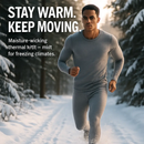 Thermal Underwear Set for Men - Long Johns Top & Bottom by LJGDeals